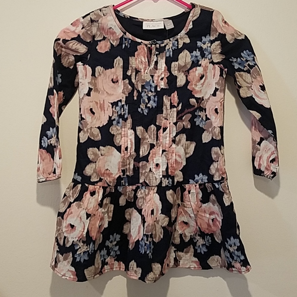 Children's Place floral tunic dress 5T